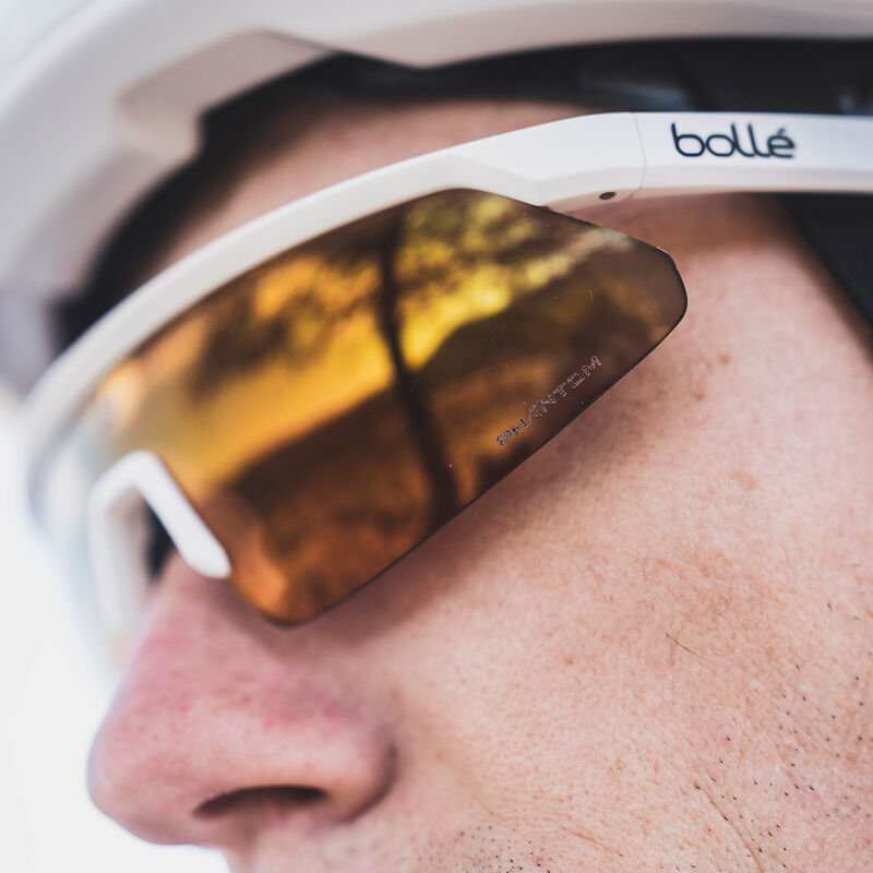 MICRO EDGE, White Matte-Phantom Brown Red Photochromic, hi-res image number null